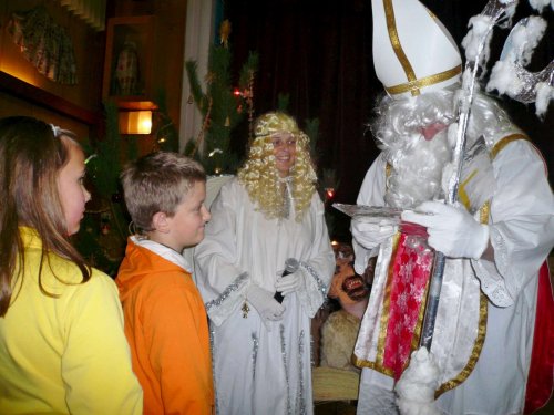 Mikulášské zpívání u stromečku - 3.12.2010